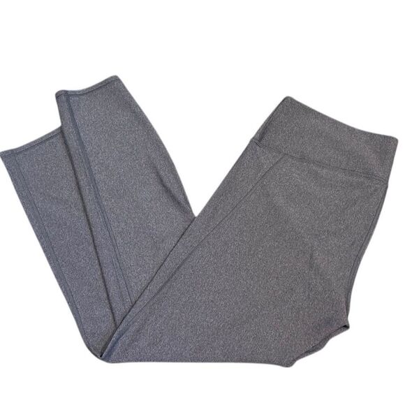 Under Armour UA Gray HeatGear Tech No-Slip Waistband Full Length Leggings NEW - Picture 9 of 14